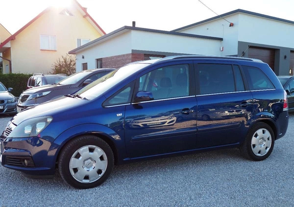 Opel Zafira cena 13900 przebieg: 227000, rok produkcji 2007 z Rzgów małe 497